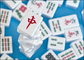 Hồng ngoại đánh dấu Mahjong Thiết bị gian lận Kích thước bình thường Phụ kiện đánh bạc nhà cung cấp