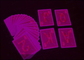 Kính râm thời trang UV, kính gian lận poker với ống kính nhựa màu tím ma thuật nhà cung cấp