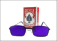Kính râm thời trang UV, kính gian lận poker với ống kính nhựa màu tím ma thuật nhà cung cấp