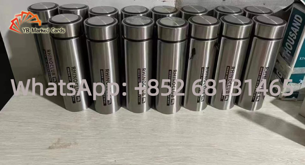 Thép không gỉ Thermos Cup Camera Lens cho quét thẻ đánh dấu mã vạch