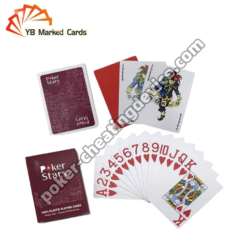 Bán Copag Pokerstars mã vạch đánh dấu chơi sàn cho bàn tay poker máy tính