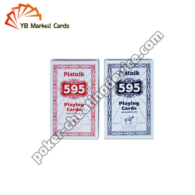 Piatnik 595 Juice Poker Infrared Marker cho thẻ được đánh dấu Kính tiếp xúc