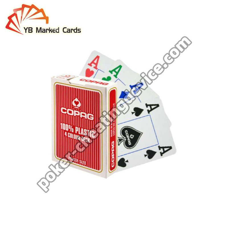 Copag 4 Màu sắc Invisible Ink đánh dấu thẻ của kính áp tròng hồng ngoại