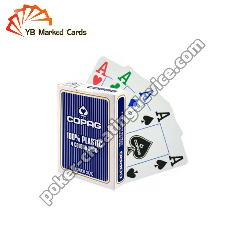 Copag 4 Màu sắc Invisible Ink đánh dấu thẻ của kính áp tròng hồng ngoại