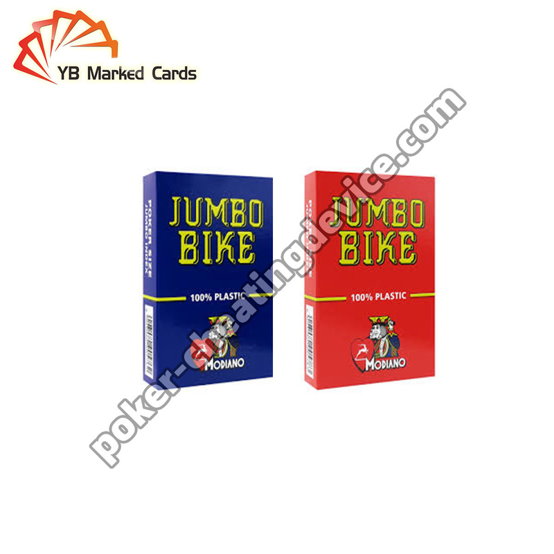 Modiano Juice Jumbo Bike Thẻ chơi được đánh dấu để chơi Thẻ Kính