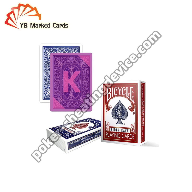 Bánh xe đạp Khóa bí mật đánh dấu thẻ chơi cho kính áp tròng mực hồng ngoại