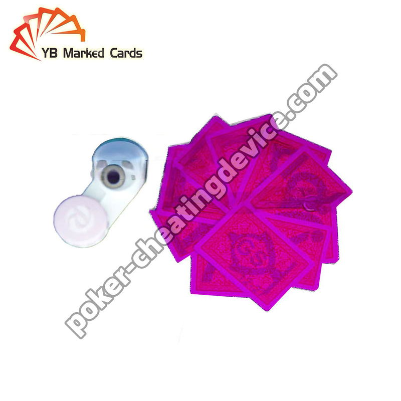 UV Invisible Ink Contact Lenses để nhìn thấy thẻ đánh dấu trong thẻ gian lận