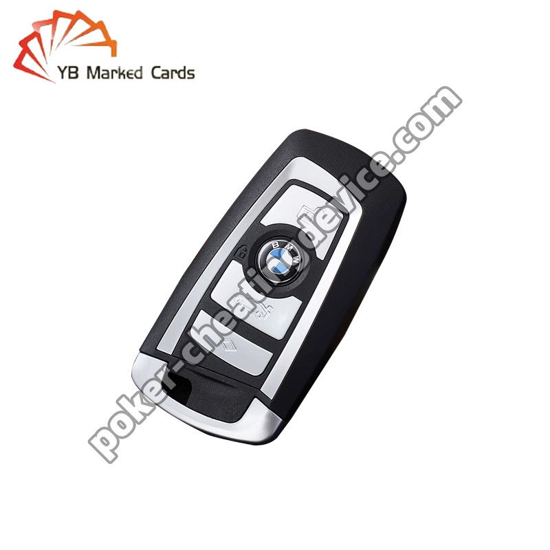 Camera gián điệp chìa khóa ô tô quét 20cm cho bộ bài được đánh dấu Màu đen