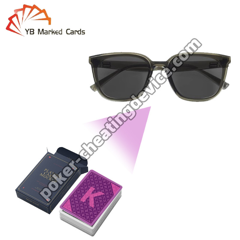 Master Poker Games With Marked Poker Cards Kính để phát hiện đánh dấu