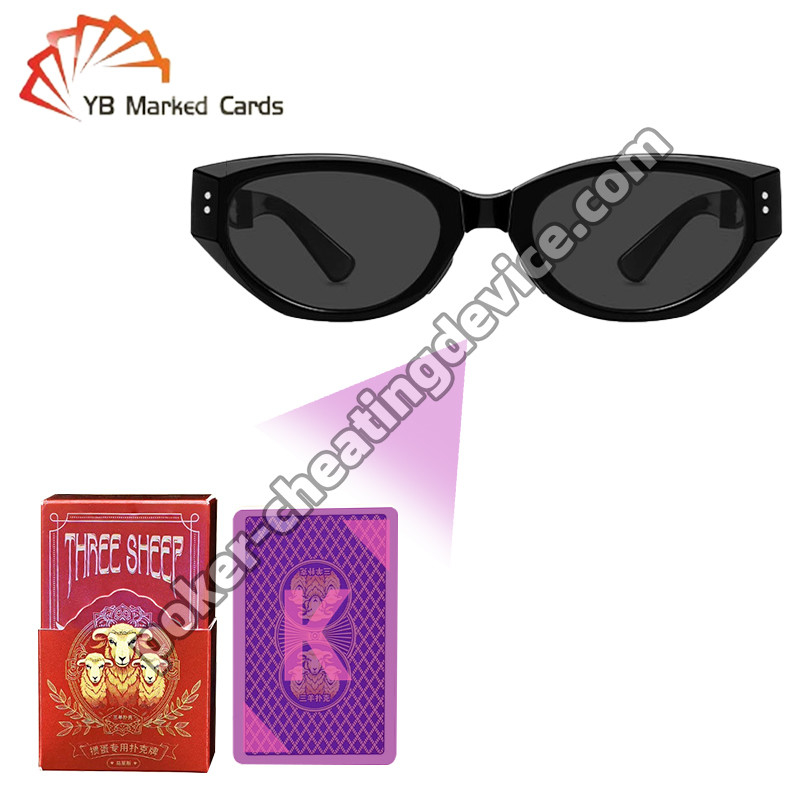 Kính nắng người chơi poker để phát hiện thẻ đánh dấu