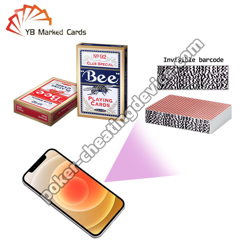 Thẻ đánh dấu mã vạch chuẩn Bee để phân tích poker và lợi thế gian lận