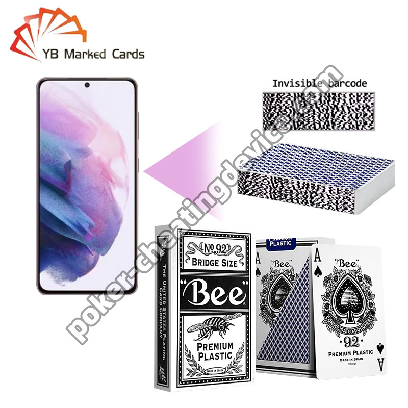 Mã vạch nhựa Bee được đánh dấu các bộ bài hẹp cho máy phân tích poker AKK
