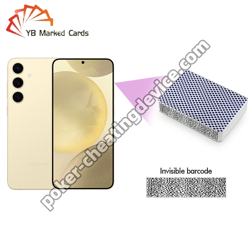 CVK 680 Samsung Galaxy S24+ Poker Analyzer Thiết bị gian lận cho thẻ chơi mã vạch