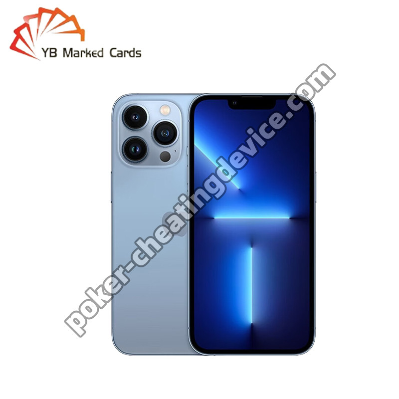 AKK A4 iPhone 13 Pro Max đánh dấu thẻ Poker phân tích cho kết quả ngay lập tức