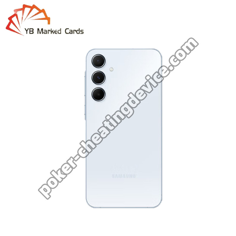 AKK Samsung Galaxy A55 Máy phân tích thẻ chơi cho các bộ mã vạch được đánh dấu