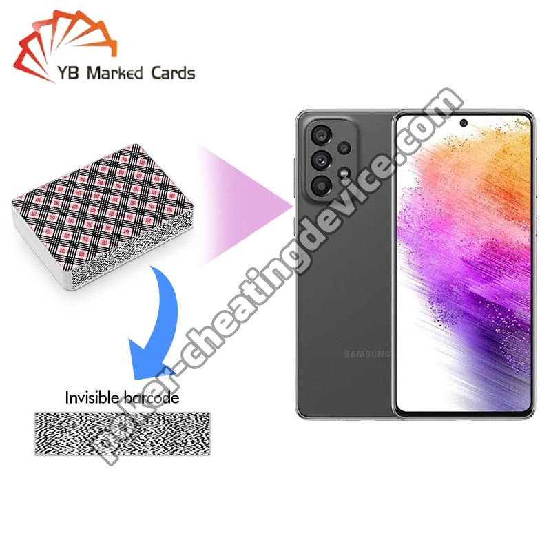 Samsung Galaxy A73 AKK K5 Poker Decks Analyzer cho thẻ đánh dấu mã vạch