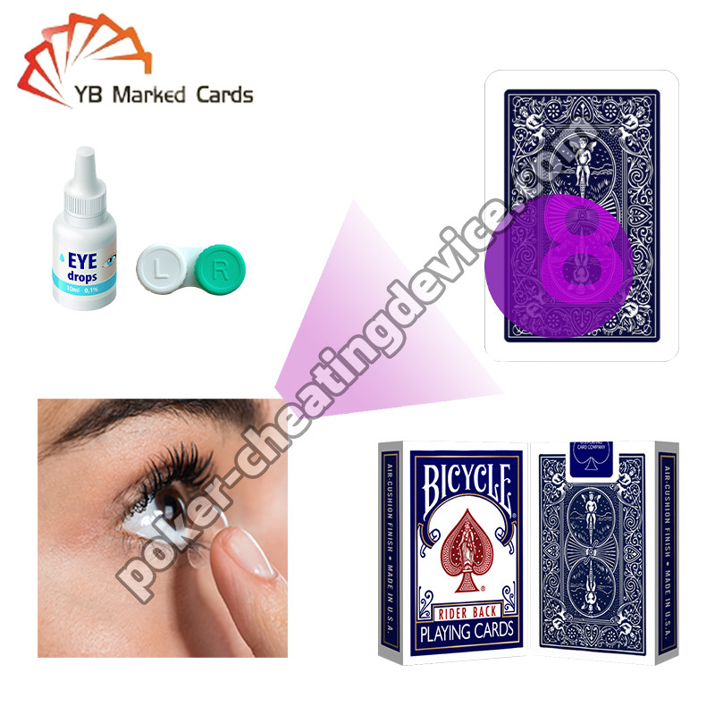 Xe đạp Infrared thẻ đánh dấu Wide Classic Blue cho kính áp tròng hồng ngoại