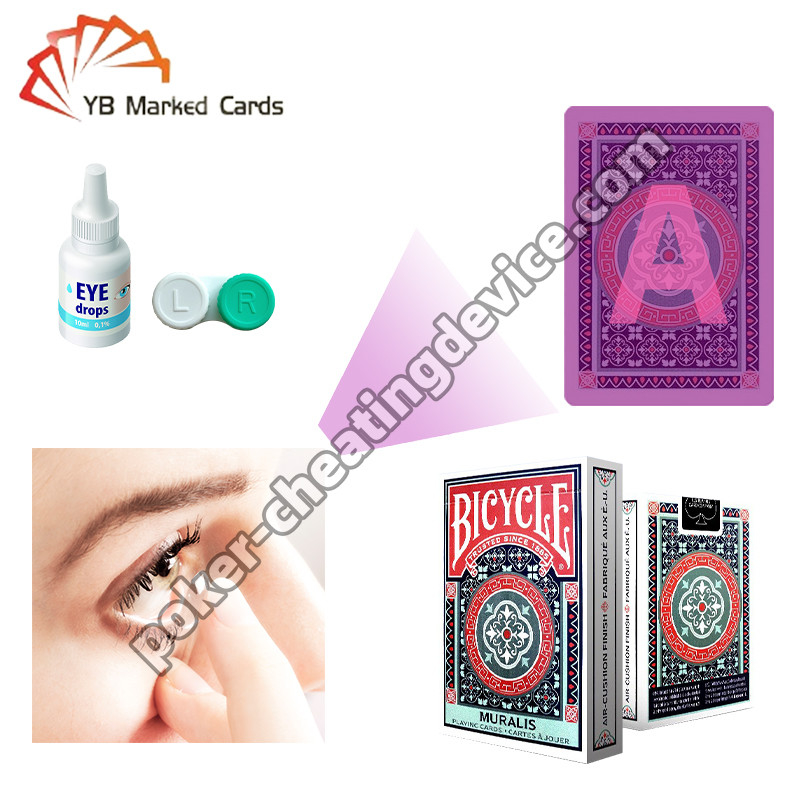 Xe đạp đánh dấu bộ bài cho người đọc Kính tiếp xúc Công nghệ đánh dấu hồng ngoại