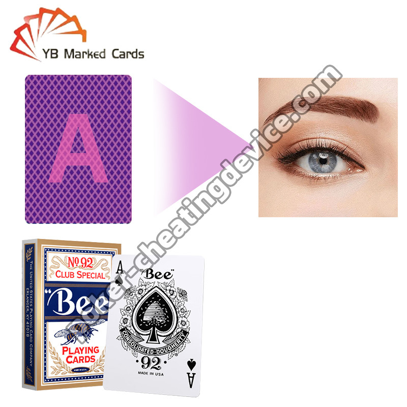 Kính tiếp xúc hồng ngoại cho các chuyên gia poker phát hiện thẻ được đánh dấu với độ chính xác