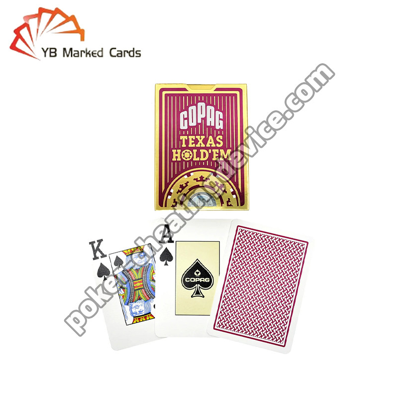 Copag Texas Hold'em 100% Khả năng đánh bạc bằng nhựa