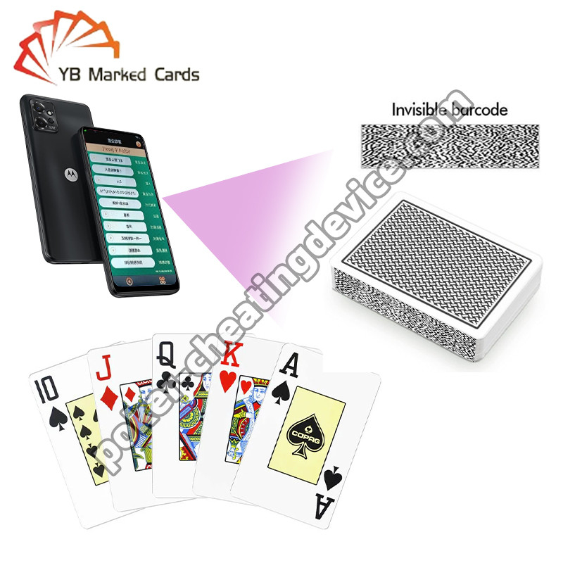 Copag Texas Hold'Em 100% Plast Poker Analyzer Thẻ đánh dấu Đen Đơn bộ