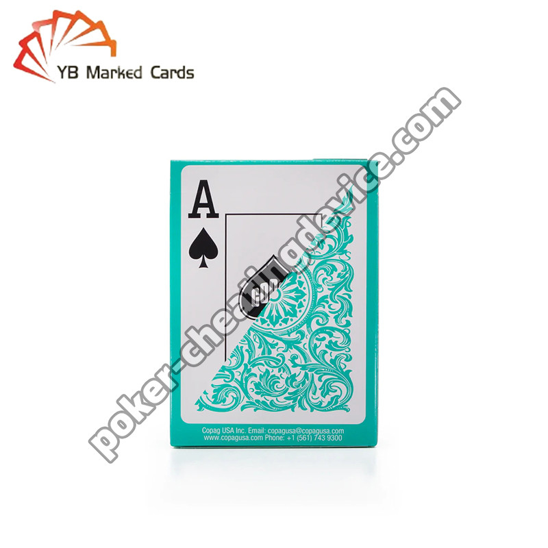 Copag Elite Đèn sáng đánh dấu thẻ Đỏ Đỏ Đơn để gian lận trong Poker