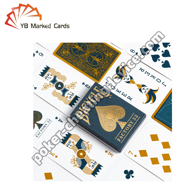 Nhà máy xe đạp 52 Infrared đánh dấu thẻ chơi Ultimate Poker lợi thế