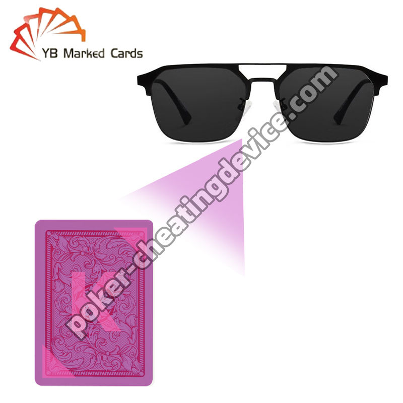 Kính gian lận Poker với khả năng phát hiện tức thời, thiết kế không thể phát hiện cho tất cả các loại bài được đánh dấu bằng tia hồng ngoại