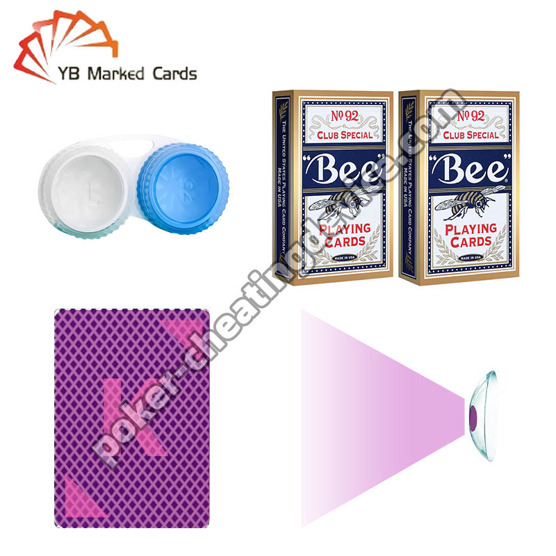 Các ống kính tiếp xúc tia X có khả năng hồng ngoại với thời hạn hiệu lực 1 năm cho các trò chơi poker