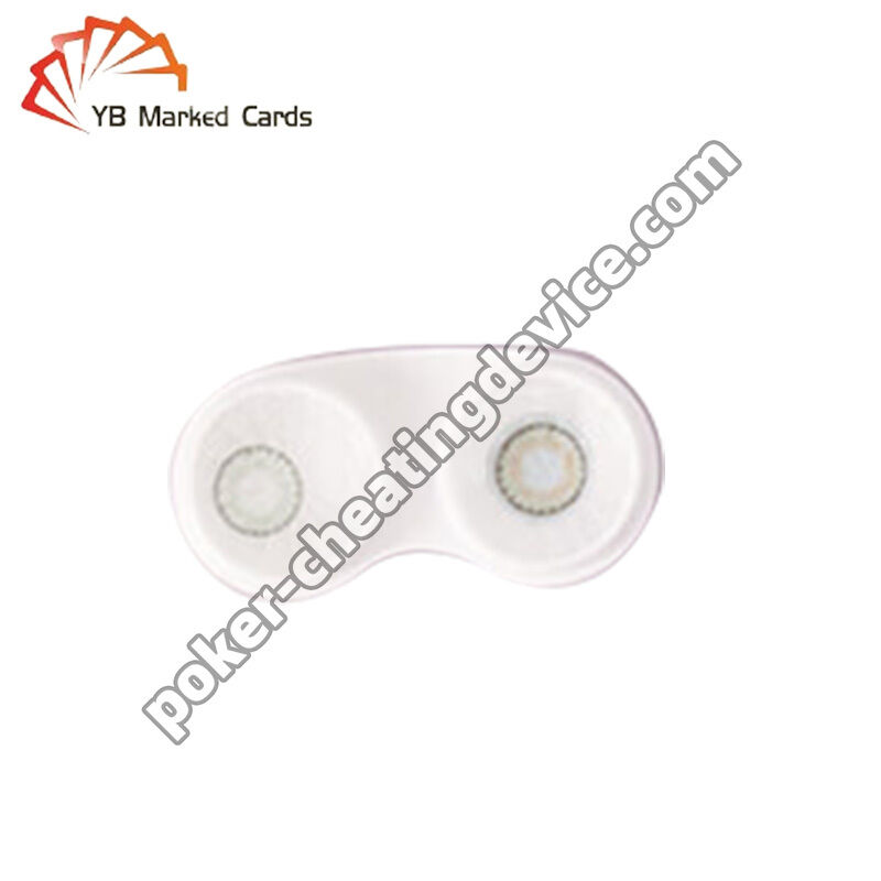 Kính áp tròng gian lận Poker để đánh dấu bài bằng mực phát quang | Lợi thế vô hình