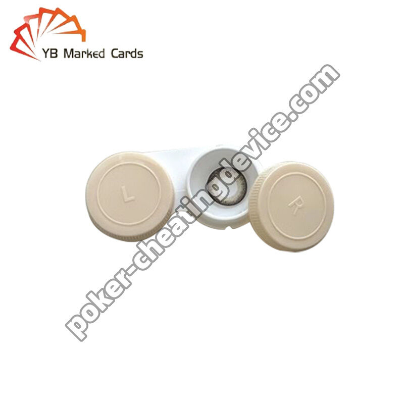 Kính tiếp xúc mực không nhìn thấy tia UV để nhìn qua các thẻ