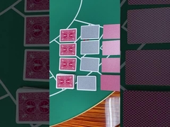 Xe đạp đánh dấu thẻ Poker Golded Series Fantasy bạc để gian lận kính áp tròng