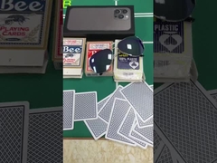 9mm Invisible Ink Contact Lenses For Cheating Chơi bài tím