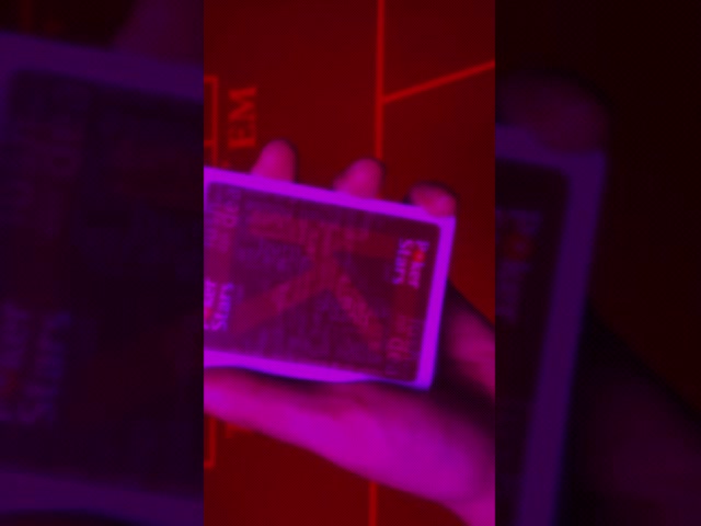 Thẻ poker đánh dấu Kính tiếp xúc cho thẻ đánh dấu hồng ngoại