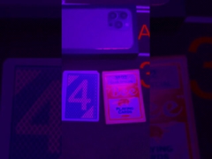 Copag 1546 100% nhựa chuyên nghiệp Infrared Cheat Cards Blue / Red Deck Set