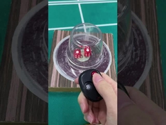 Cúp xúc xắc sòng bạc bằng nhựa Black Dice Roller Cup Arch với điều khiển từ xa