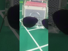 Các tấm kính thẻ bài poker được đánh dấu