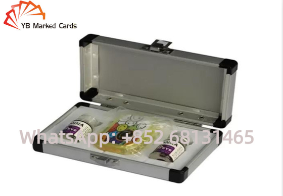 Kính áp tròng mắt xám 8.6mm HEMA IR Marked Poker Cards Kính áp tròng