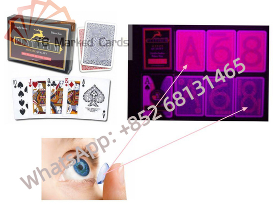 Kính áp tròng Magic Texas X Ray 14,5mm cho trò gian lận trong trò chơi đánh bạc