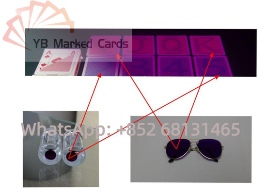 Cờ bạc Ống kính tiếp xúc mực in vô hình Ống kính gian lận Ống kính 14,5mm