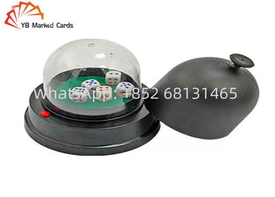 Thiết bị gian lận xúc xắc đen Cốc xúc xắc điện tử tự động cho trò chơi xúc xắc