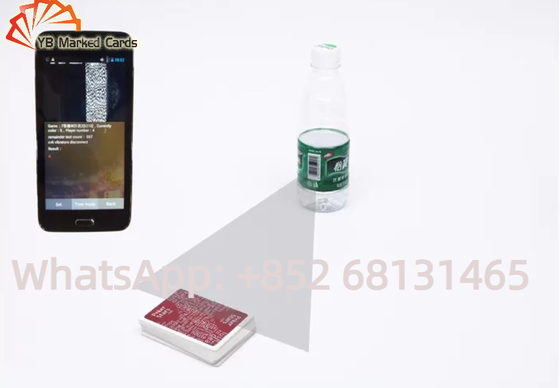 Chai nước khoáng Máy ảnh mini vô hình quét trong suốt trong sòng bạc