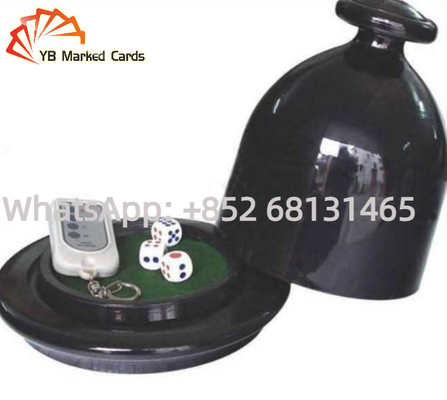 Thiết bị gian lận xúc xắc cảm ứng Xúc xắc 16mm D6 bằng nhựa với máy rung không dây