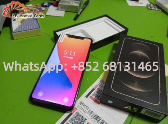 Thiết bị gian lận Poker đen Máy phân tích bài Poker Samsung Galaxy có Bluetooth