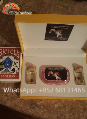 Kính áp tròng hồng ngoại 9mm mềm Một cấp độ để nhìn thấy thẻ dấu hiệu vô hình