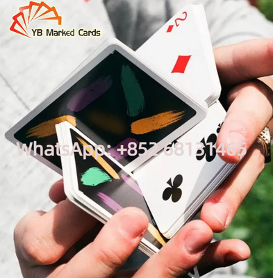 JUYOU Ink được đánh dấu bằng nhựa Thẻ chơi vô hình Chống nước UV