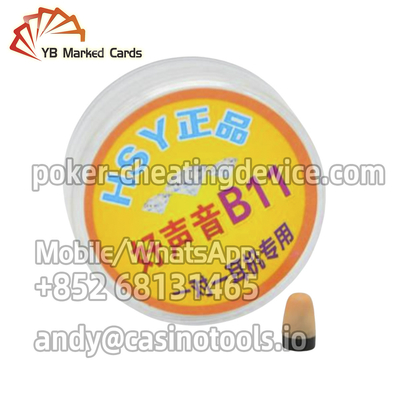 Máy phân tích thiết bị gian lận poker 1m Tai nghe siêu nhỏ không dây