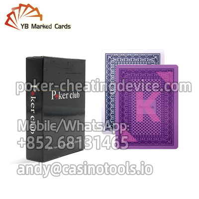 Copag Poker Club Thẻ chơi được đánh dấu hồng ngoại cho các thiết bị gian lận Poker