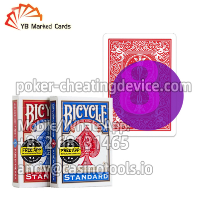 Thẻ đánh dấu mực vô hình tiêu chuẩn xe đạp 154g cho kính áp tròng hồng ngoại