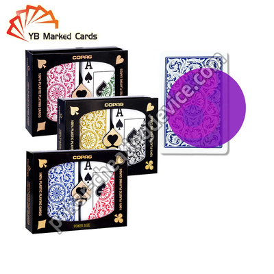 Kính áp tròng hồng ngoại Copag 1546 Bài xì phé Chỉ số thông thường cho buổi biểu diễn ảo thuật